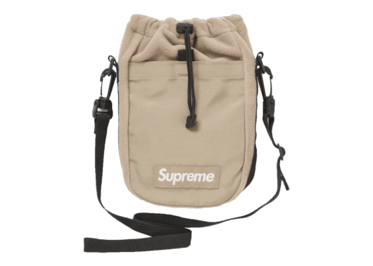 Supreme Polartec Sling Bag Taupe