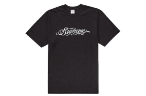 Supreme Script Tee Black