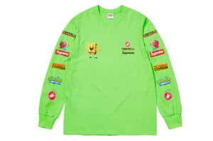 Supreme SpongeBob/Castelli Racing L/S Tee Green