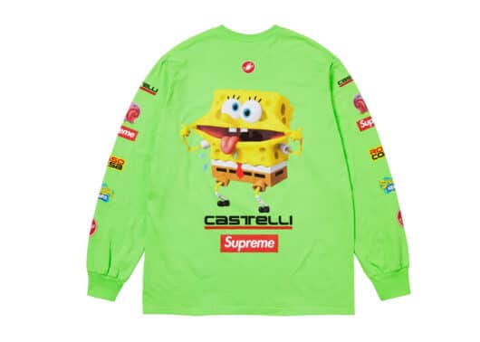 Supreme SpongeBob/Castelli Racing L/S Tee Green - Image 2