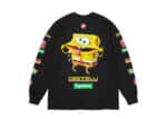 Buy Supreme SpongeBob/Castelli Racing L/S Tee Black Online in