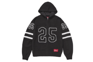 Supreme Sport Zip Up Hooded Sweater (FW25) Black