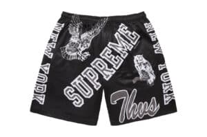 Supreme Varsity Mesh Short Black