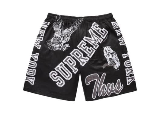 Supreme Varsity Mesh Short Black
