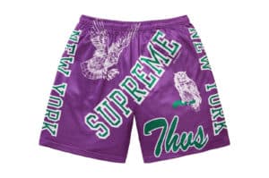 Supreme Varsity Mesh Short Purple