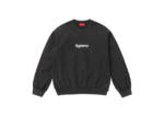Buy Supreme Washed Box Logo Crewneck Black Online in Australia