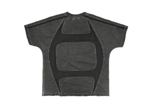 THUG CLUB Battle Turtle Mesh Tee Charcoal - Image 2