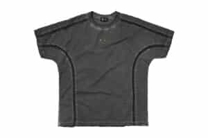 THUG CLUB Battle Turtle Mesh Tee Charcoal