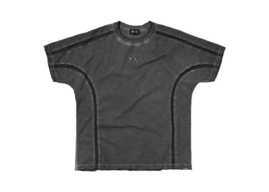 THUG CLUB Battle Turtle Mesh Tee Charcoal