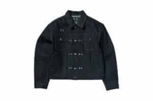THUG CLUB Land Warfare Denim Jacket Indigo