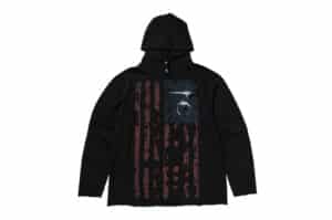THUG CLUB Old Glory Hoodie Black