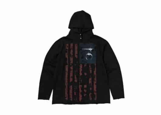 THUG CLUB Old Glory Hoodie Black
