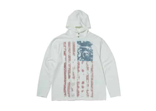 THUG CLUB Old Glory Hoodie White