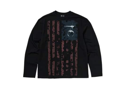 THUG CLUB Old Glory Long Sleeve Tee Black