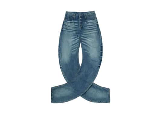 THUG CLUB Parkour Denim Pants Blue