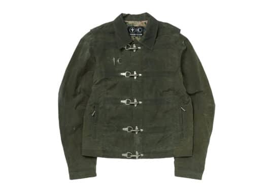 THUG CLUB Scarred Bio Soldier Jacket Khaki