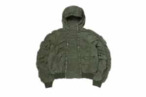 THUG CLUB Scarred Double Flying Bio Jacket Khaki