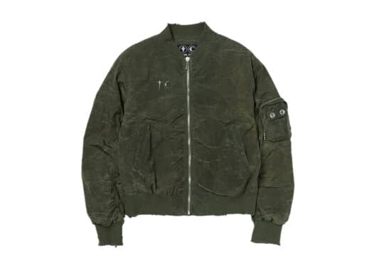THUG CLUB Scarred Tango Charlie Bomber Khaki