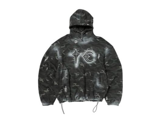 THUG CLUB Sprayed Camoflage Rock Hoodie