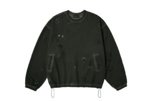 THUG CLUB War Victim Crewneck Khaki
