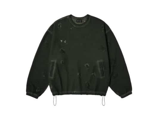THUG CLUB War Victim Crewneck Khaki