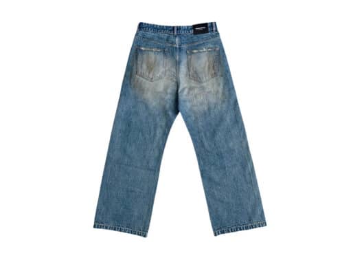 UNKNOWNWORLD Destroyed Boro Distressed Jeans Blue - Image 2