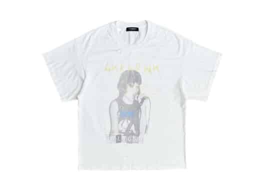 UNKNOWNWORLD Rock Star Character Boxy Wide Tee White