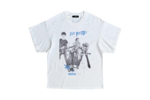 UNKNOWNWORLD Sex Pistols Boxy Wide Tee White