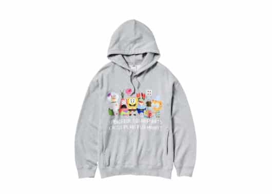 Uniqlo x CPFM Spongebob Squarepants Hoodie Gray