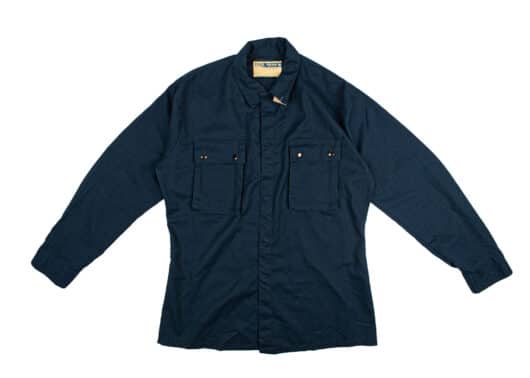 Vintage 1960s US Work Wear Shirt Navy Sz M
