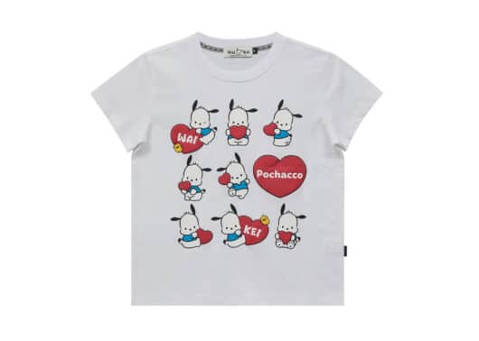 Wai Kei Love Love Pochaco Tee White