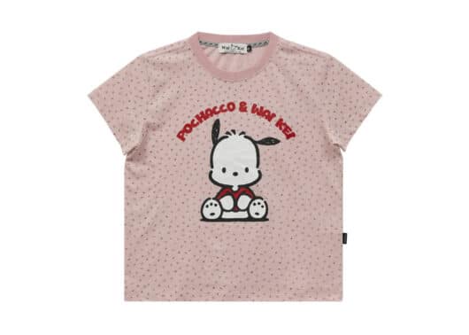 Wai Kei Pochaco Flower Tee Pink