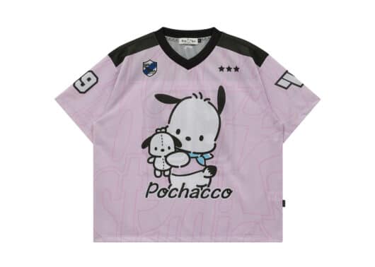 Wai Kei Pochaco Mesh Tee Pink