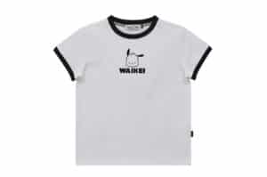 Wai Kei Pochaco Ringer Tee White
