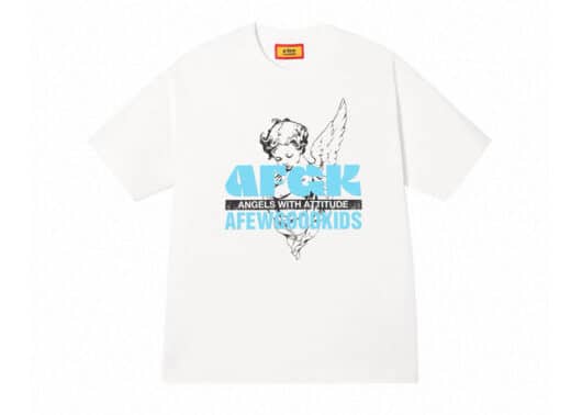 A Few Good Kids Angels with Attitude Graphic Tee White
