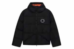 A Few Good Kids Fluffy Hooded Jacket Black