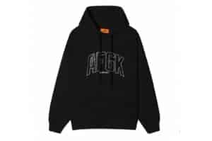 A Few Good Kids Raindrops Rhinestone Hoodie Black