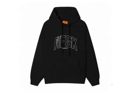 A Few Good Kids Raindrops Rhinestone Hoodie Black
