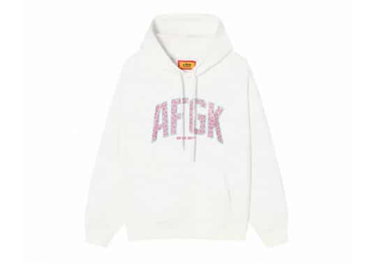 A Few Good Kids Raindrops Rhinestone Hoodie White