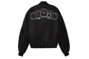 A Few Good Kids Tachometer MA1 Bomber Jacket Black