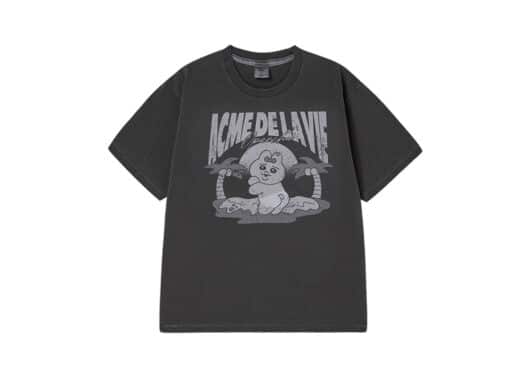 ADLV Beach Opanchu Usagi Pigment Tee Charcoal