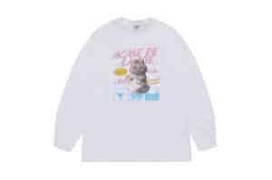 ADLV Summit Opanchu Usagi L/S Tee White