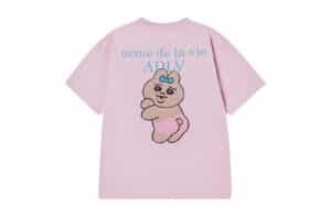 ADLV Tanning Opanchu Basic Logo Tee Pink