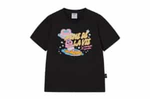 ADLV Woman Surfing Opanchu Usagi Standard Tee Black