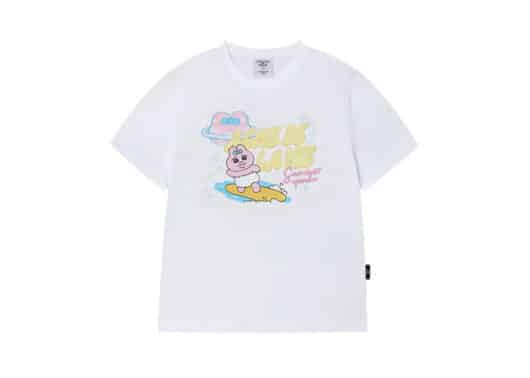 ADLV Woman Surfing Opanchu Usagi Standard Tee White