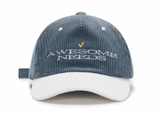 Awesome Needs Signature Cap Flat Bluewhite