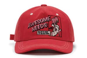 Awesome Needs Signature Cap Retro Red