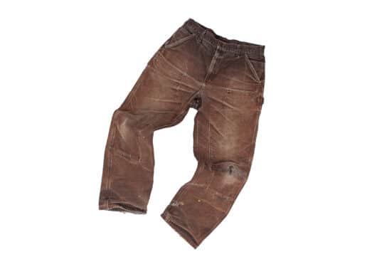 Carhartt Vintage Double Knee Pants Dark Brown (34 x 32)
