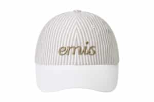 Emis Stripe Ball Cap Beige