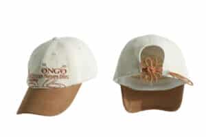 ONGO Flower Knot Cap Camel
